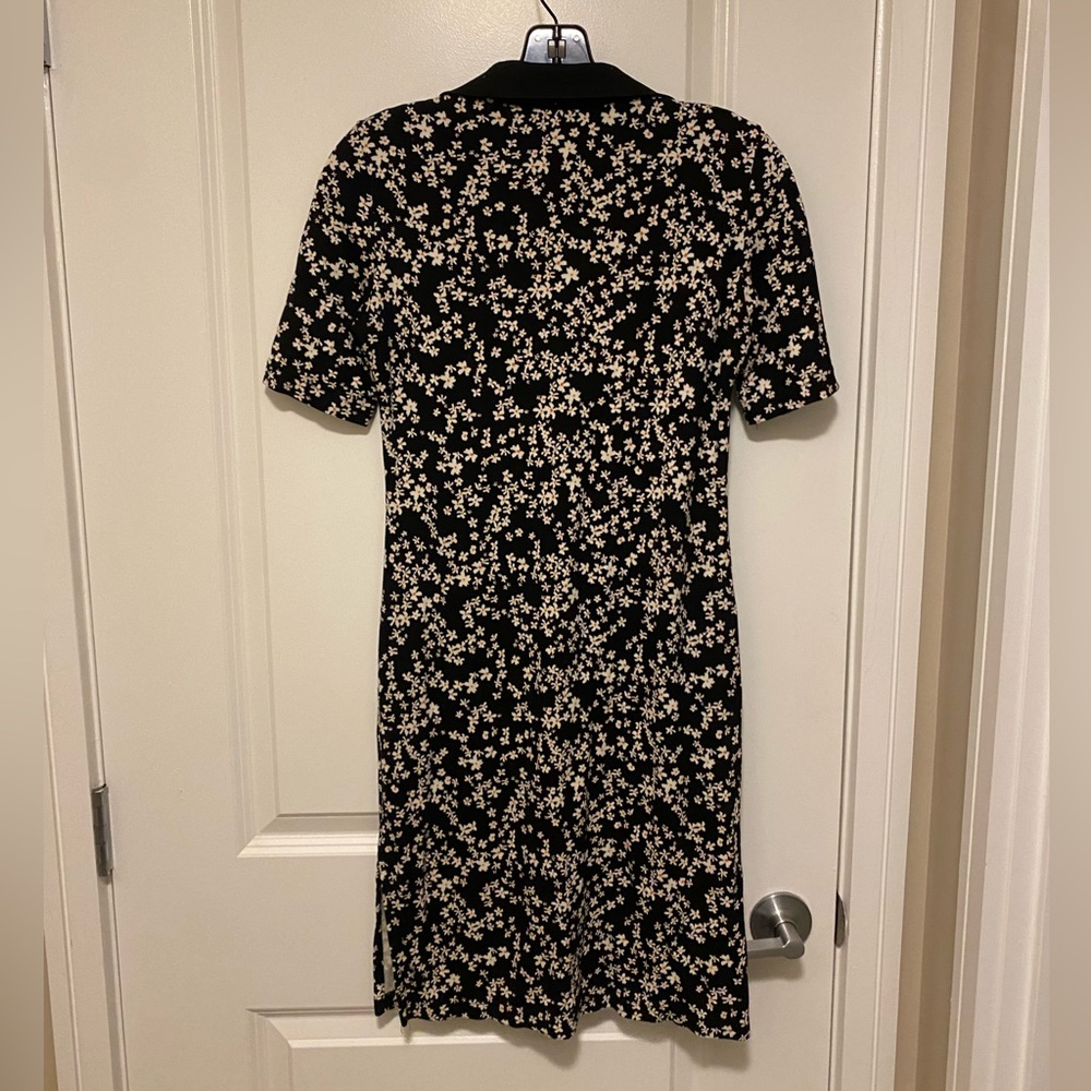 Baum Und Pferdgarten Jace Floral Collar Shirt Dress XS Black White - Picture 11 of 15